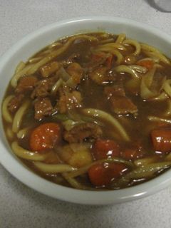 残りのカレーのカレーうどん-レシピのメイン写真