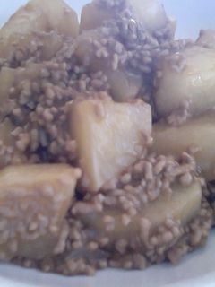 大根あまあまそぼろ煮-レシピのメイン写真