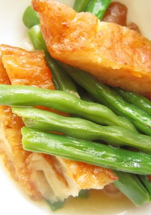 定番・簡単✿いんげんと薩摩揚げの炒め煮-レシピのメイン写真