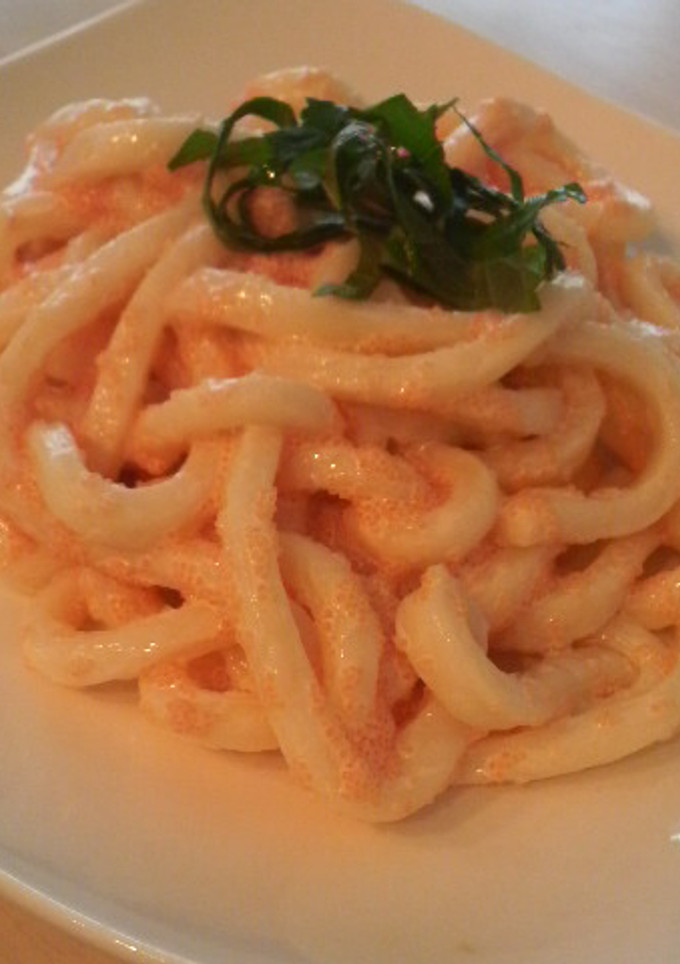 めんたマヨうどん-レシピのメイン写真