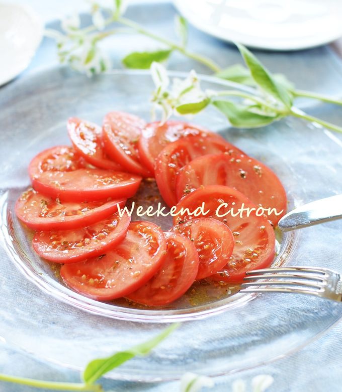 ✿冷やしトマト✿ by makkocafe 【クックパッド】 簡単おいしい