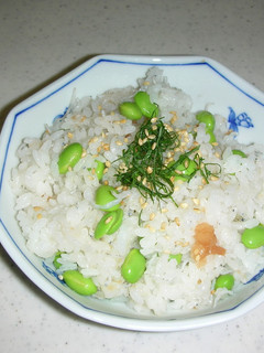 枝豆としらすの梅味ごはん!-レシピのメイン写真