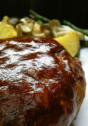 お肉屋さんのハンバーグ-レシピのメイン写真