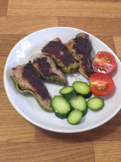 和風ピーマンの肉詰め-レシピのメイン写真