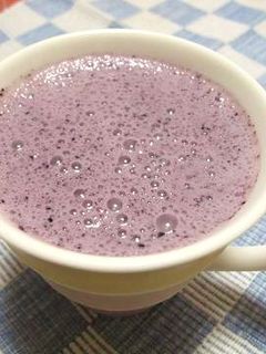 朝飲みたい☀ブルーベリーラッシー-レシピのメイン写真