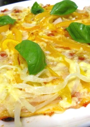 夏を感じるピザ-レシピのメイン写真