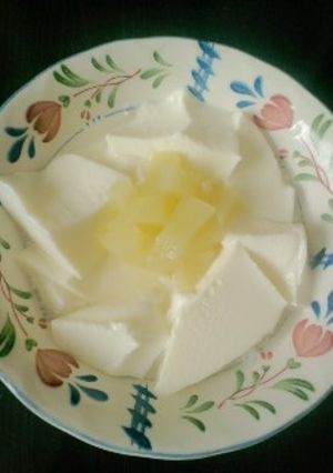 私流★つるとろ杏仁豆腐-レシピのメイン写真