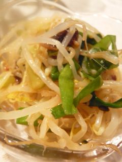 食べるラー油で簡単♪もやしとニラのナムル-レシピのメイン写真