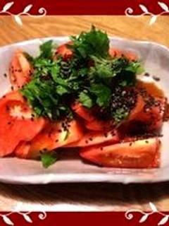 簡単トマトの美味しい食べ方♪-レシピのメイン写真