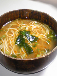 あさげポカポカそうめん-レシピのメイン写真