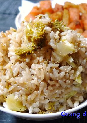 ブロッコリーのオイスタ炊き込みご飯☆-レシピのメイン写真