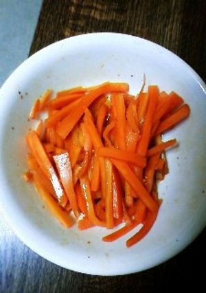 ニンジンのきんぴら-レシピのメイン写真