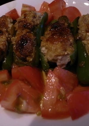 剥がれにくいピーマンの肉詰め-レシピのメイン写真