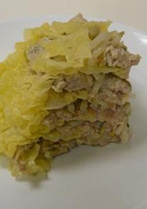 豚ひき肉とキャベツの重ね蒸し-レシピのメイン写真