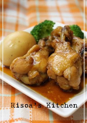 鶏手羽元のさっぱりお酢煮☆-レシピのメイン写真