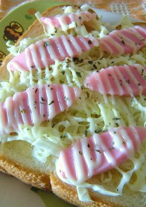魚ニソ＆キャベツのマヨトースト-レシピのメイン写真