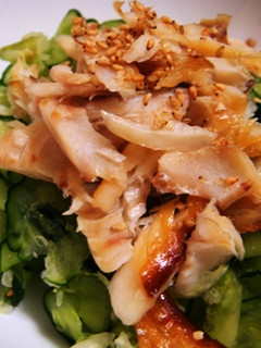 魚嫌いもOK!干物の和風サラダ-レシピのメイン写真