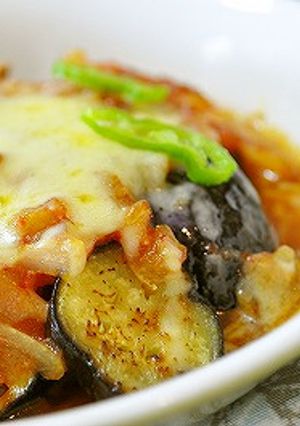 ピリ辛!なすグラタン-レシピのメイン写真