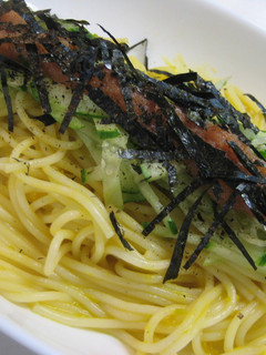 明太子かぼちゃクリームの冷製パスタ-レシピのメイン写真