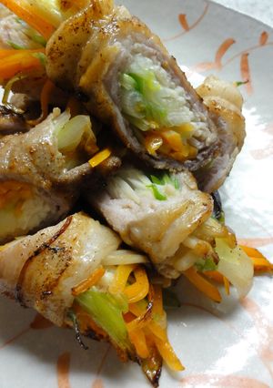 豚肉の野菜巻き-レシピのメイン写真