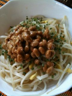 〈夏〉納豆冷やしうどん-レシピのメイン写真
