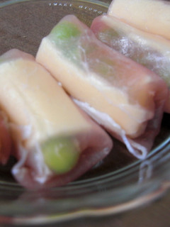 枝豆の生ハムチーズ巻き-レシピのメイン写真