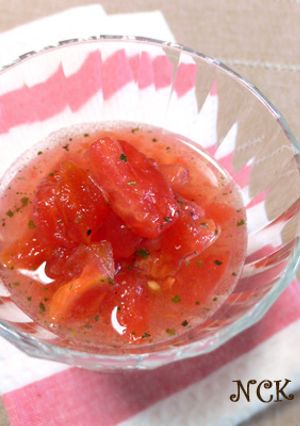 飲める!スープのようなトマトマリネ♪-レシピのメイン写真