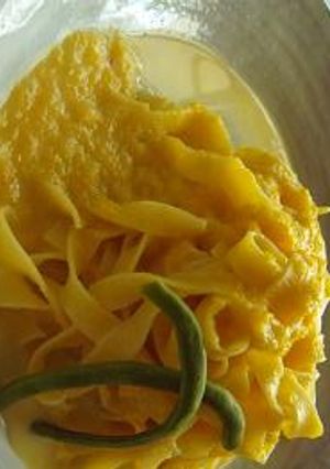 夏の色☆すりおろしズッキーニのパスタ-レシピのメイン写真