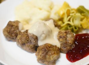思い出の味☆スウェーデン風ミートボール　-レシピのメイン写真