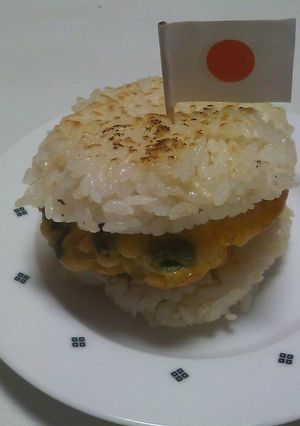 かき揚げライスバーガー-レシピのメイン写真
