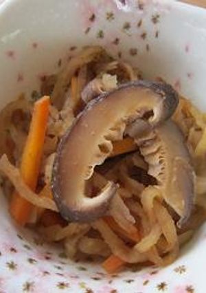 ダシいらず！さっぱり切干大根の煮物-レシピのメイン写真