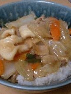 中華丼 思ったよりおいしかった~-レシピのメイン写真