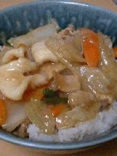 中華丼 思ったよりおいしかった~-レシピのメイン写真
