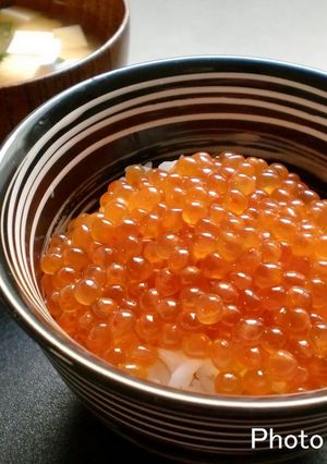 いくらのしょう油漬け（＾＾！-レシピのメイン写真