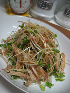 味付け油揚げの夏サラダ-レシピのメイン写真