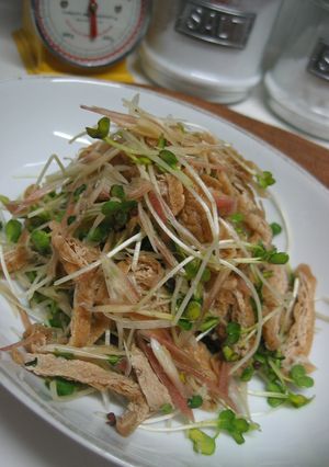 味付け油揚げの夏サラダ-レシピのメイン写真