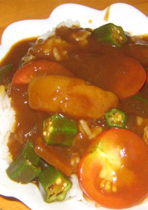 オクラカレー-レシピのメイン写真