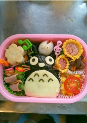 キャラ弁＊トトロ弁当-レシピのメイン写真