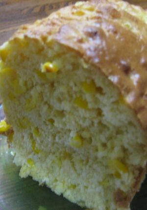 旬だね！コーンだけのケークサレ-レシピのメイン写真
