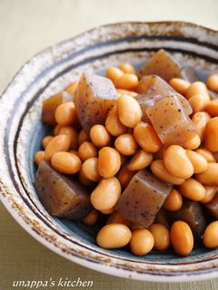 大豆とこんにゃくの甘辛煮-レシピのメイン写真