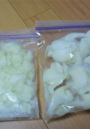 アメ色玉ねぎも簡単!玉ねぎの冷凍保存-レシピのメイン写真