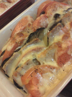 フレッシュトマトとナスのチーズ焼き-レシピのメイン写真