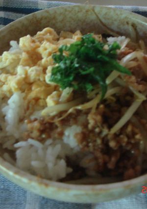 そぼろ丼-レシピのメイン写真