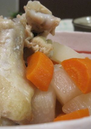 さっぱり塩味！鶏手羽大根-レシピのメイン写真