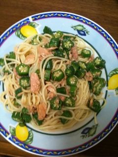 シーチキンとオクラの冷製パスタ-レシピのメイン写真