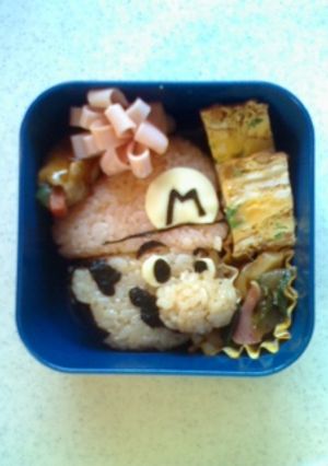 スーパーマリオ♪『キャラ弁』-レシピのメイン写真