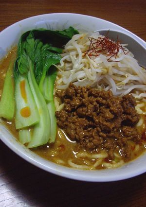 濃厚胡麻が香る！大盛もやしの坦々麺。-レシピのメイン写真