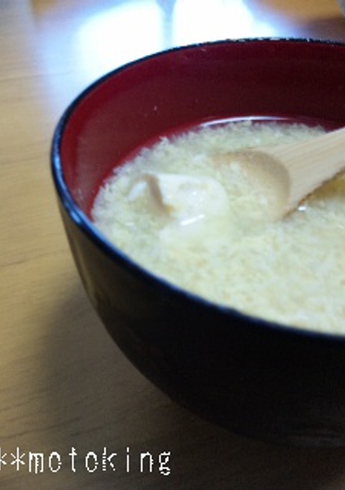 とろろのおつゆ☆優しい味やなぁ-レシピのメイン写真