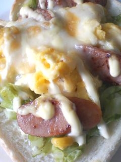 炒めキャベツとたまごのオープンサンド-レシピのメイン写真