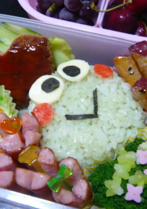キャラ弁・けろっぴ-レシピのメイン写真